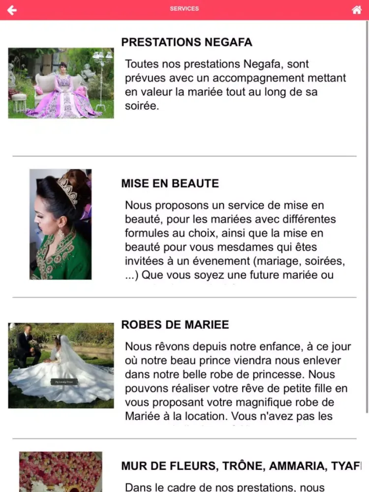 Ảnh chụp màn hình của My Lovely Wedding iPad 