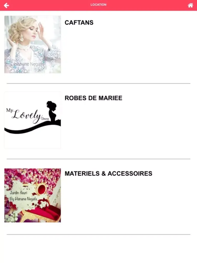 Ảnh chụp màn hình của My Lovely Wedding iPad 