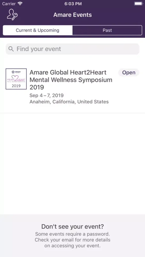 Amare Global Events Screenshots