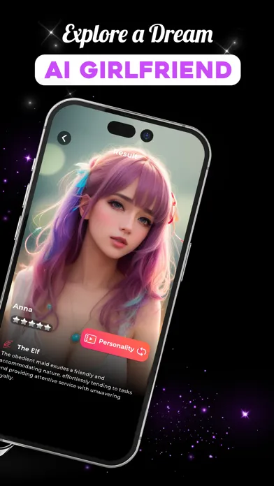 Скриншоты AmareAI Pocket Girlfriend