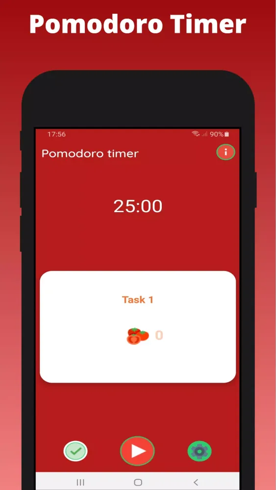 Pomodoro Timer Screenshots