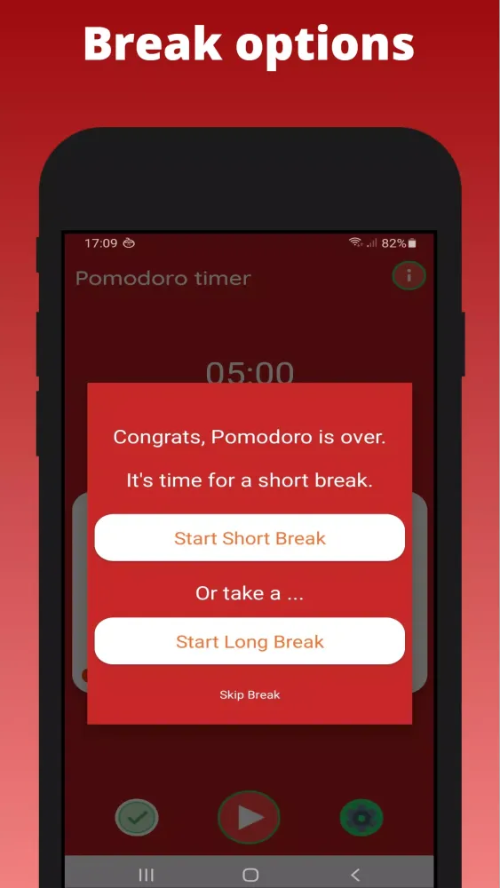 Pomodoro Timer Screenshots