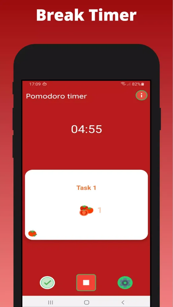 Pomodoro Timer Screenshots