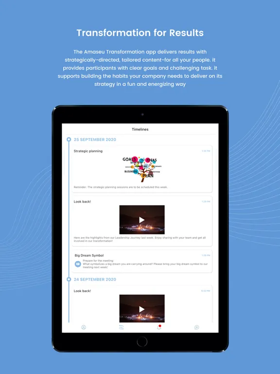 Amaseu Transformation iPad  Ekran Görüntüleri