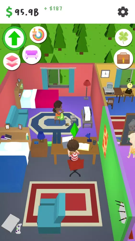 Tangkapan layar Idle Home Living 3D