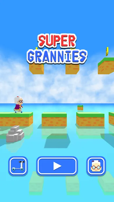 Capturas de tela do Super Grannies