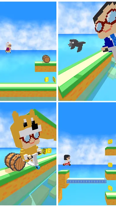 Capturas de tela do Super Grannies