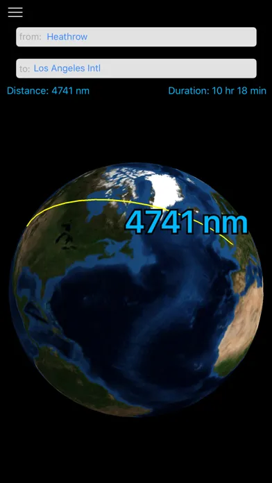 Скриншоты Great Circle Tool