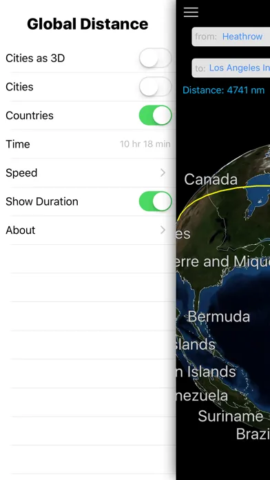 Скриншоты Great Circle Tool