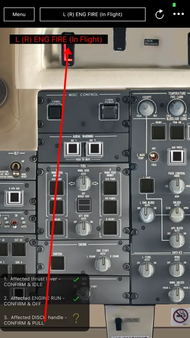 Capturas de tela do Global Express Trainer