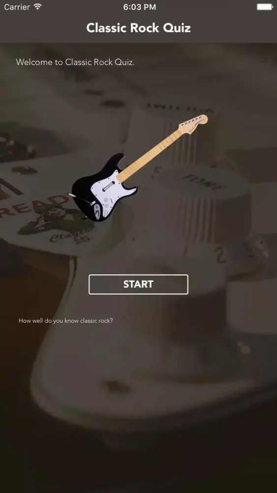 Captures d'écran de Classic Rock Quiz