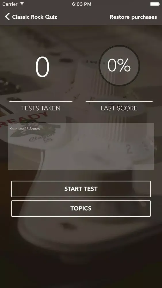 Captures d'écran de Classic Rock Quiz