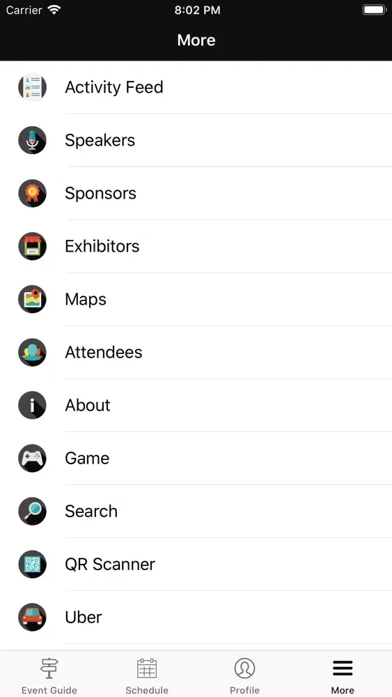 Maven Events سکرین شاٹس