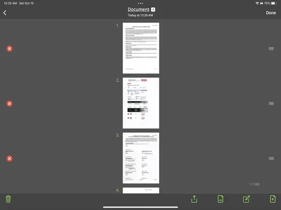 Ảnh chụp màn hình của SmartScan Pro: PDF scanner iPad 