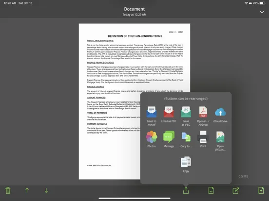 Ảnh chụp màn hình của SmartScan Pro: PDF scanner iPad 