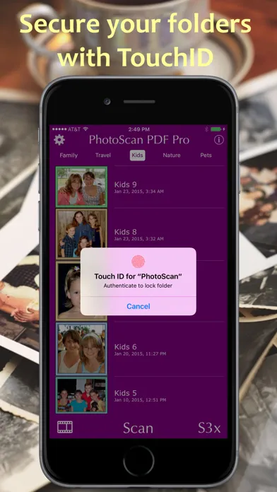 PhotoScan PDF Pro Scanner スクリーンショット