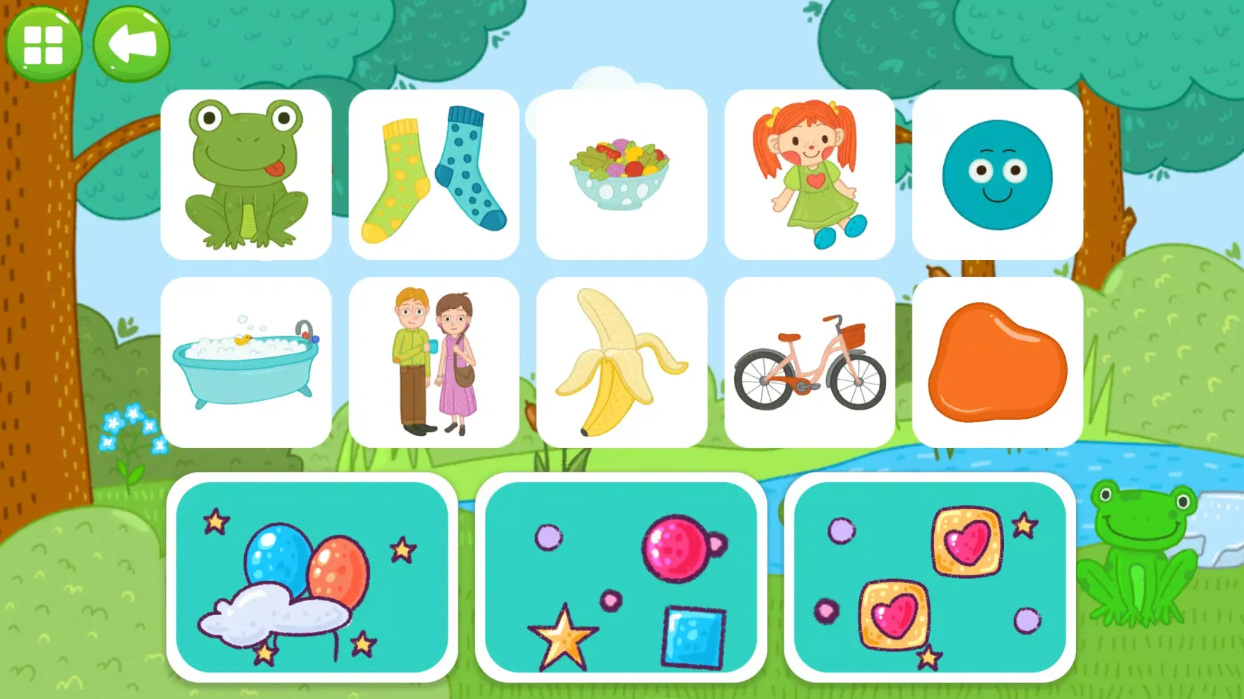 Tangkapan layar Learning Games for Kids