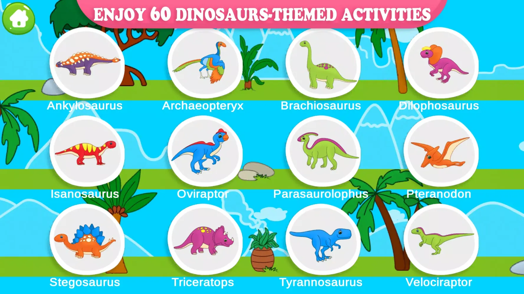 Screenshot di Dinosaur Puzzles for Kids