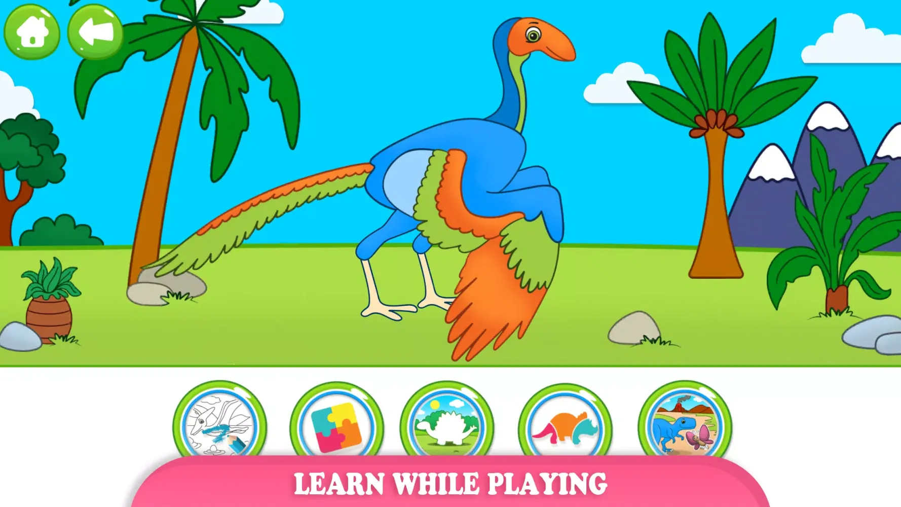 Screenshot di Dinosaur Puzzles for Kids