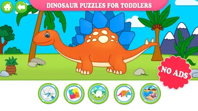 Dinosaur Puzzles for Children Screenshots