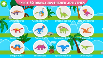 Dinosaur Puzzles for Children Screenshots