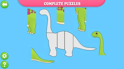 Dinosaur Puzzles for Children Screenshots