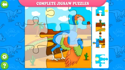 Dinosaur Puzzles for Children Screenshots