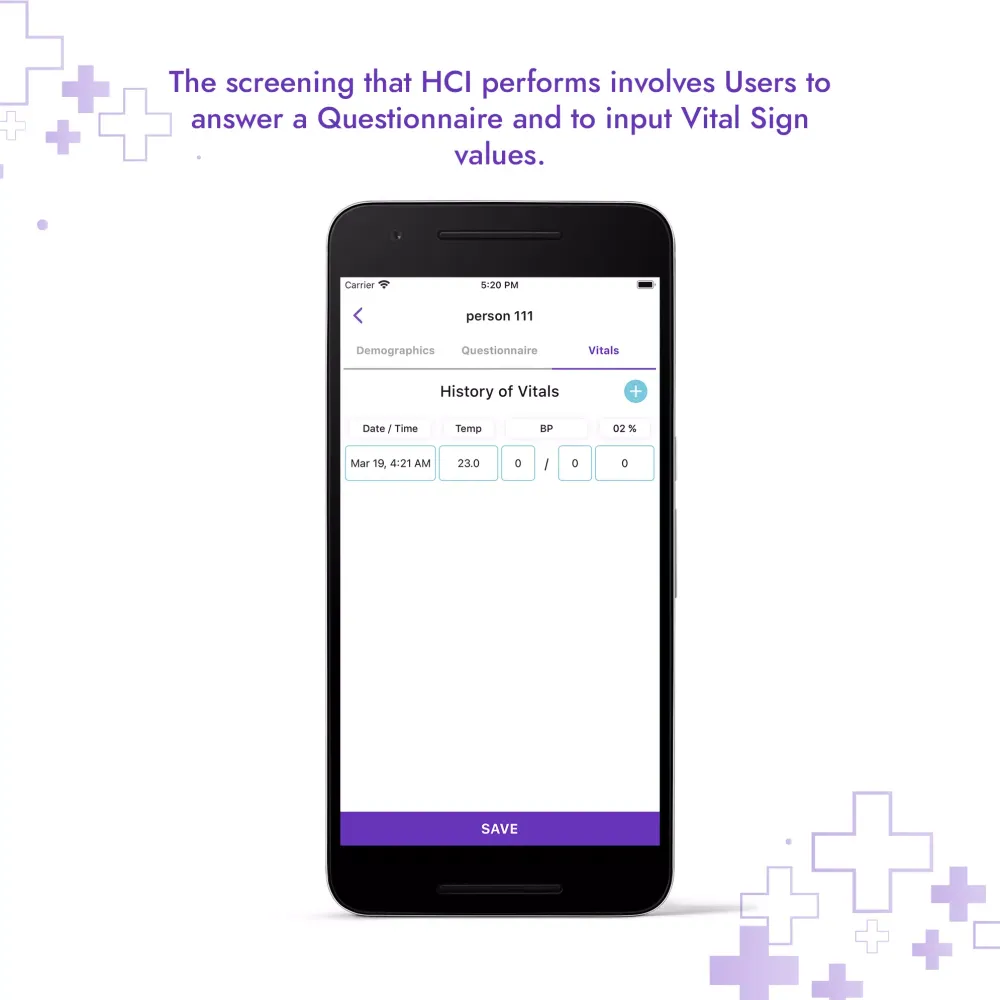 HCI Customer Screenshots