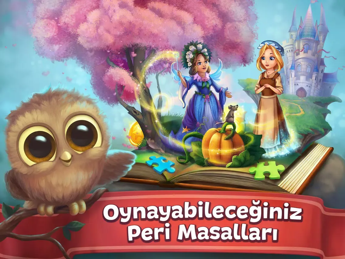 تصاویر Harika Peri Masalları: çocuk kitapları iPad 