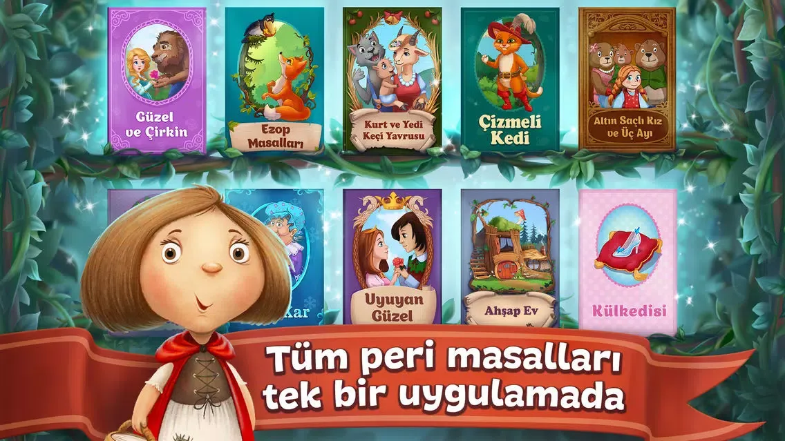 تصاویر Harika Peri Masalları: çocuk kitapları