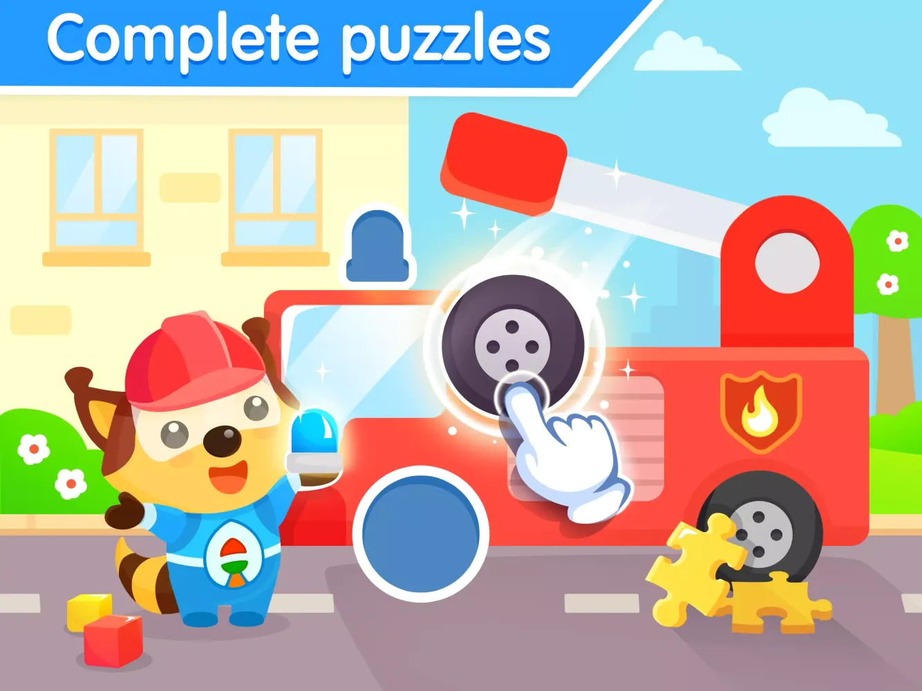 Сars for kids - puzzle games Screenshots