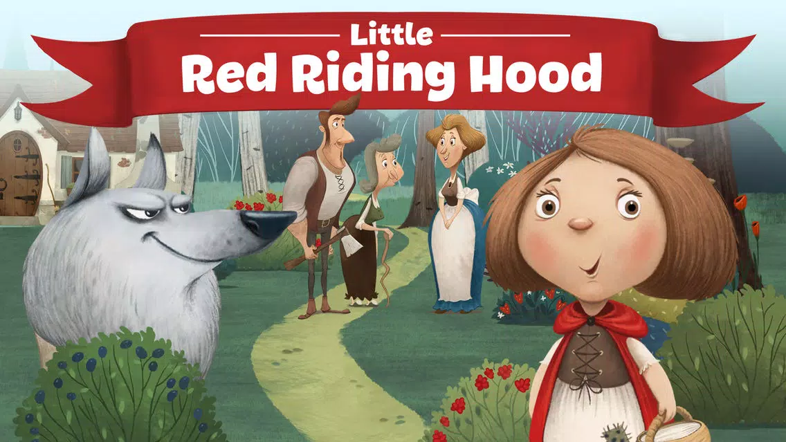 تصاویر The Little Red Riding Hood ~ Fairy Tale for Kids