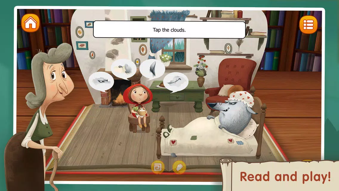 تصاویر The Little Red Riding Hood ~ Fairy Tale for Kids