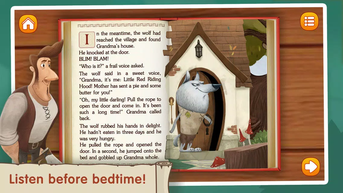 تصاویر The Little Red Riding Hood ~ Fairy Tale for Kids