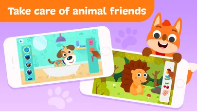 Animals for Kids: Puzzle Games スクリーンショット