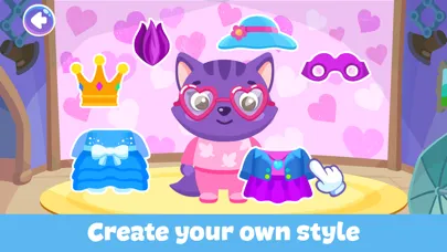 Capturas de pantalla de Baby Dress Up Games for Girls!