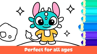 ภาพหน้าจอของ Coloring Games for Kids 3+