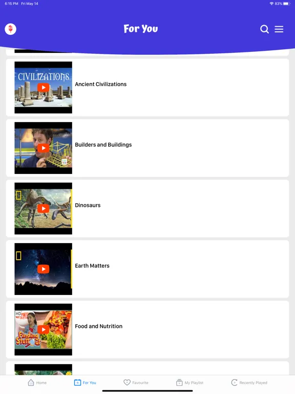 Amaze Kids - Best Kids Videos iPad  স্ক্রিনশট