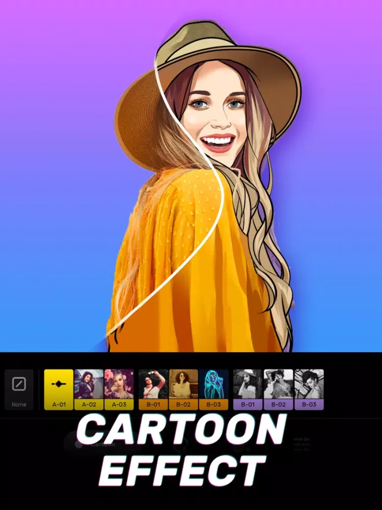 Amaze Camera-Cartoon Face App iPad  Ekran Görüntüleri