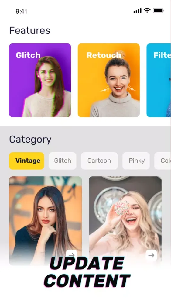 Amaze Camera-Cartoon Face App Ekran Görüntüleri
