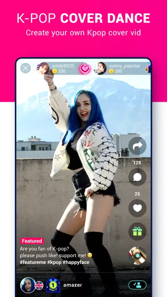 amazer - KPOP FAN APP Screenshots