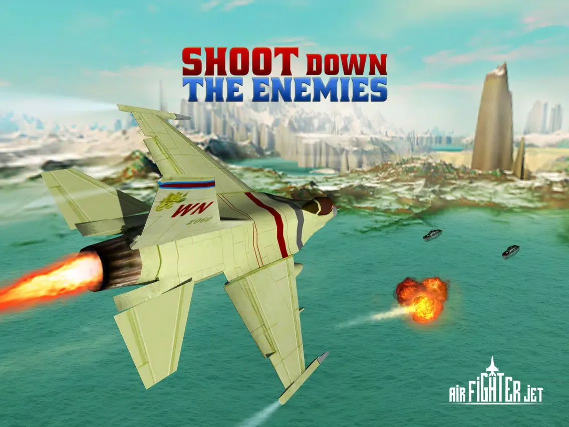 Air Fighter Jet Simulator 2016 – Ultimate F18 Combat Gunship Battle in Modern Naval Warfare iPad  Screenshots