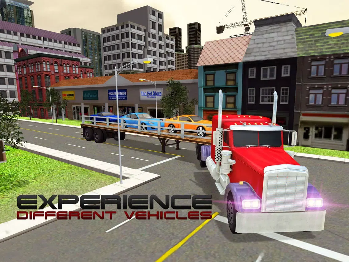 ภาพหน้าจอของ Airplane Pilot Car Transporter 3D – Aircraft Flying Simulation Game iPad 