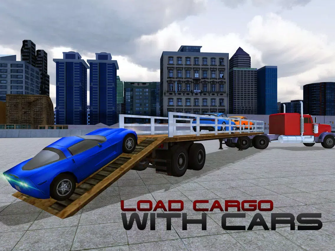 ภาพหน้าจอของ Airplane Pilot Car Transporter 3D – Aircraft Flying Simulation Game iPad 