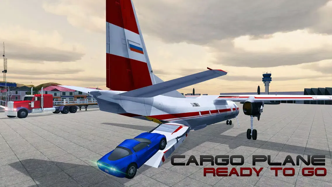ภาพหน้าจอของ Airplane Pilot Car Transporter 3D – Aircraft Flying Simulation Game