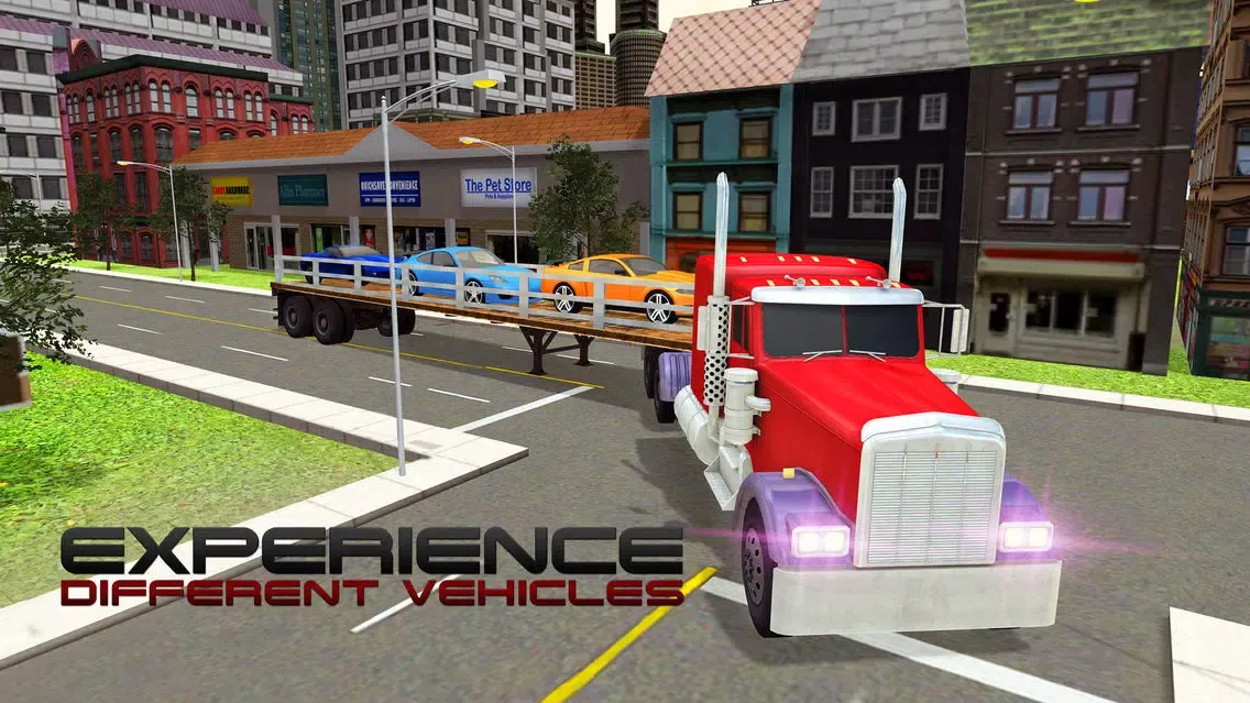 ภาพหน้าจอของ Airplane Pilot Car Transporter 3D – Aircraft Flying Simulation Game