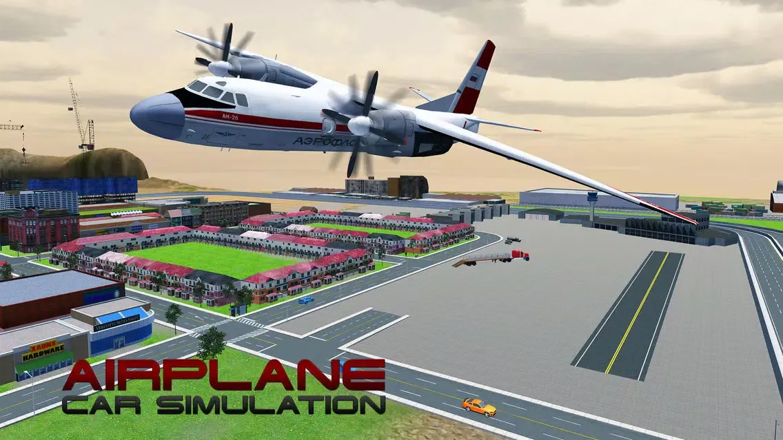 ภาพหน้าจอของ Airplane Pilot Car Transporter 3D – Aircraft Flying Simulation Game