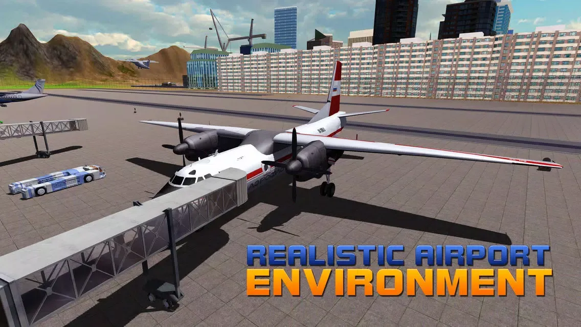 Capturas de tela do Airport Flight Staff – 3D airplanes parking simulator game