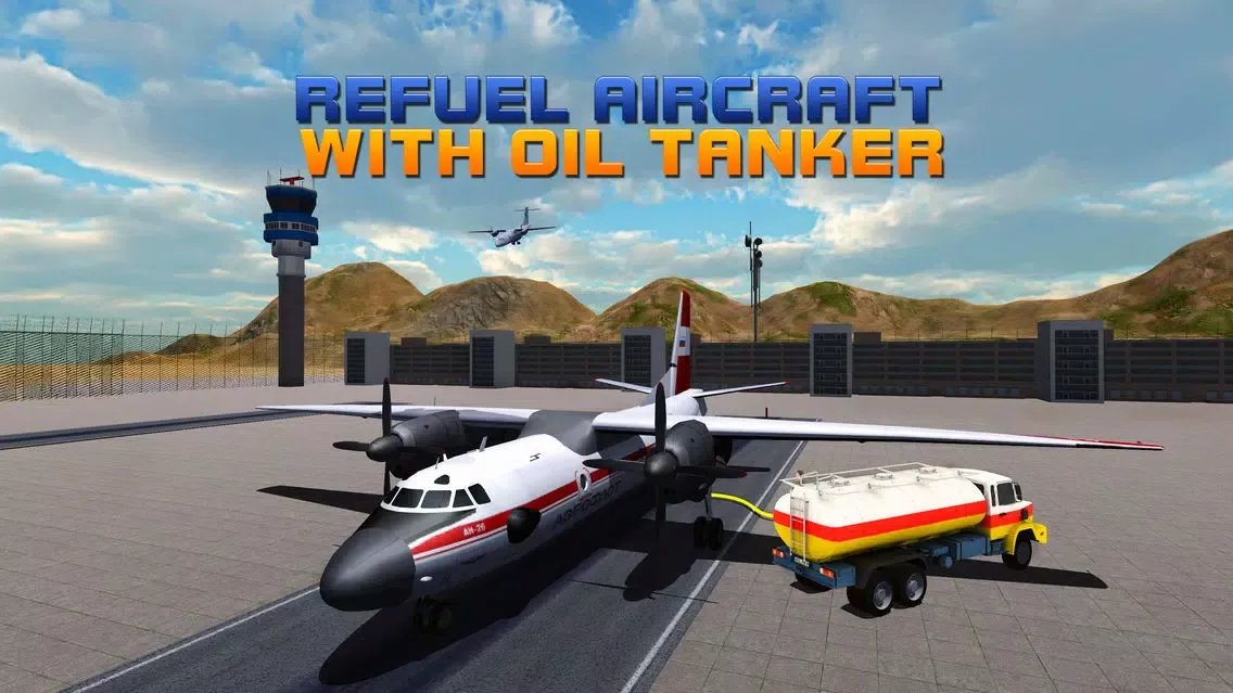 Capturas de tela do Airport Flight Staff – 3D airplanes parking simulator game