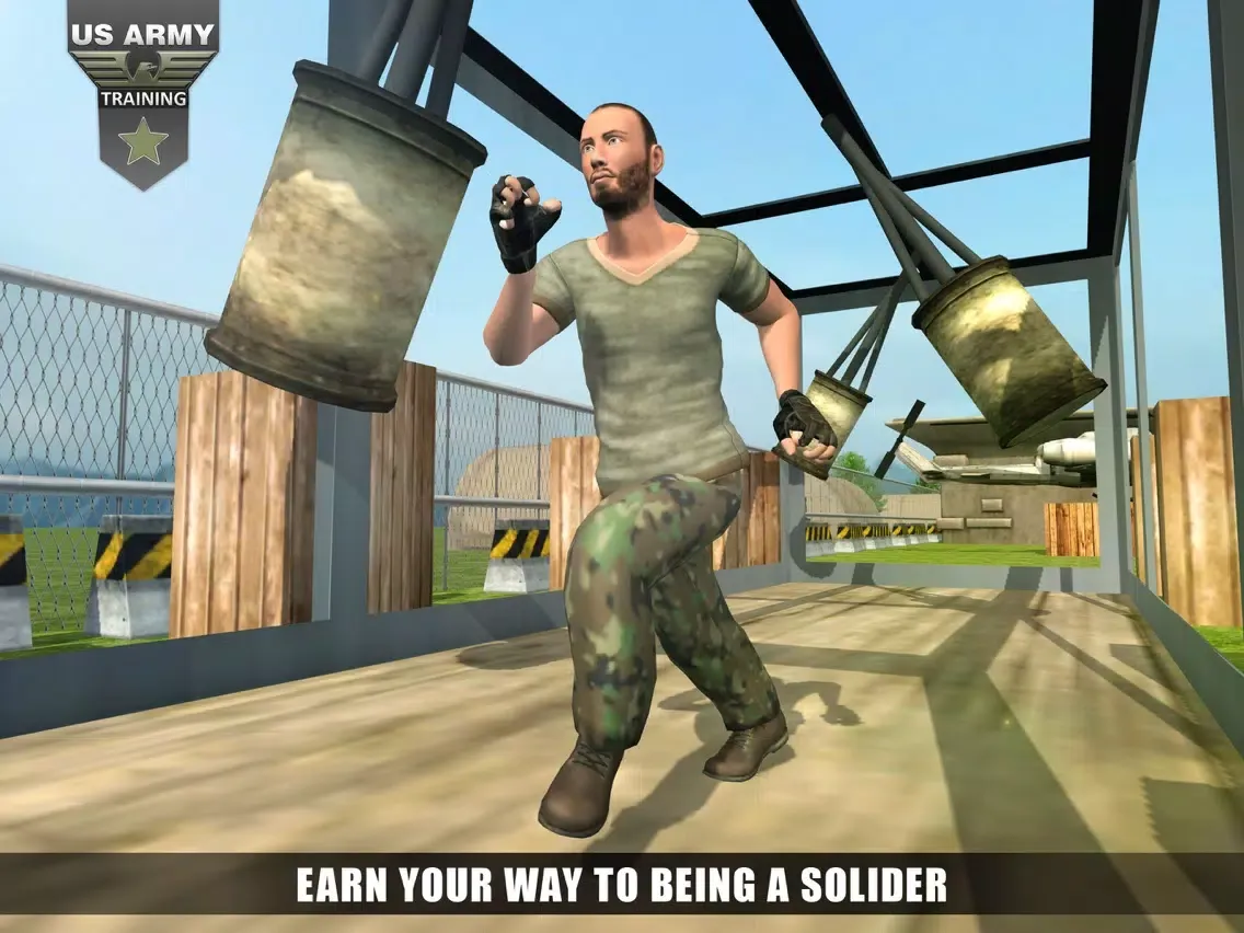 Captures d'écran de US Army Training School Game – Military Boot Camp iPad 